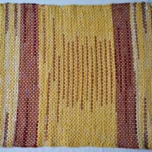 Cotton Rug, Ketchup & Mustard, 29x25